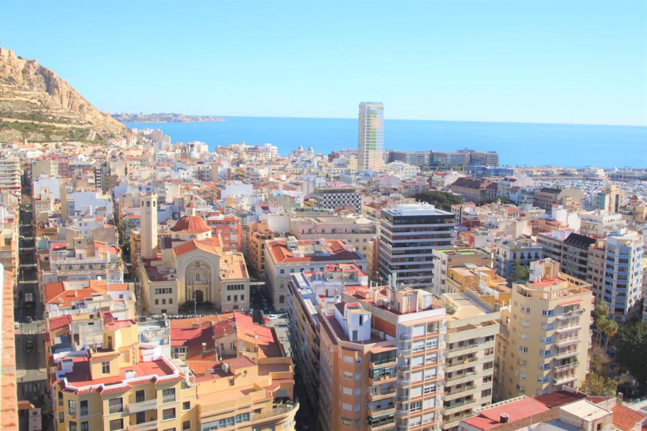 Casaturis Estudio Vistas Increibles En Centro De Alicante A115 Exteriör bild